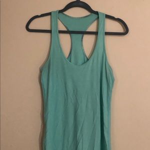 Lululemon cool racerback tank in mint green